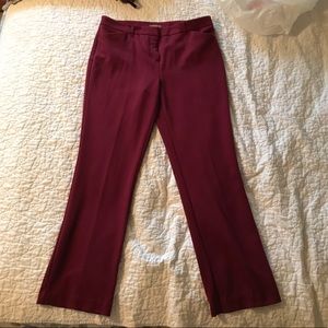 Maurices Burgundy Dress Pants
